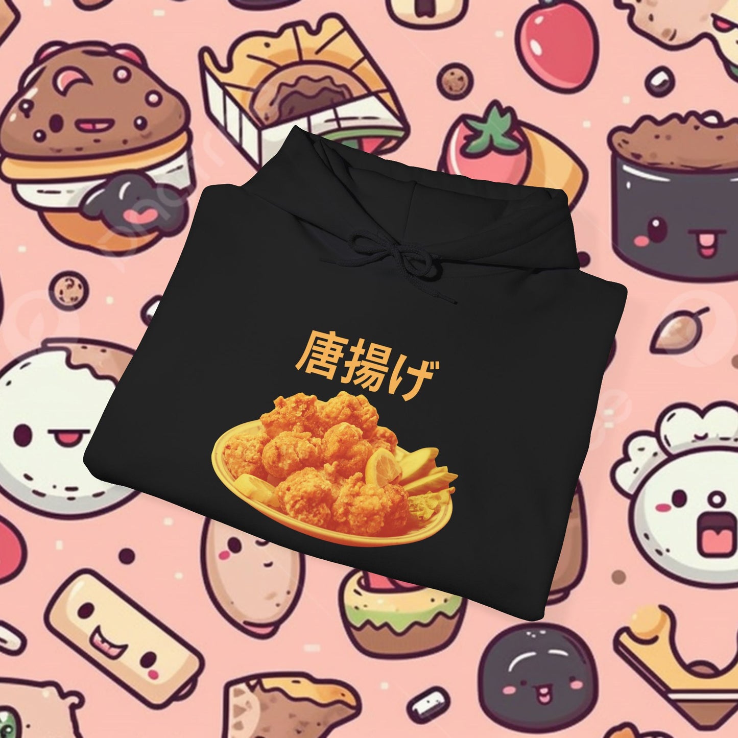 KARAAGE!!!! Relaxed Fit Hoodie
