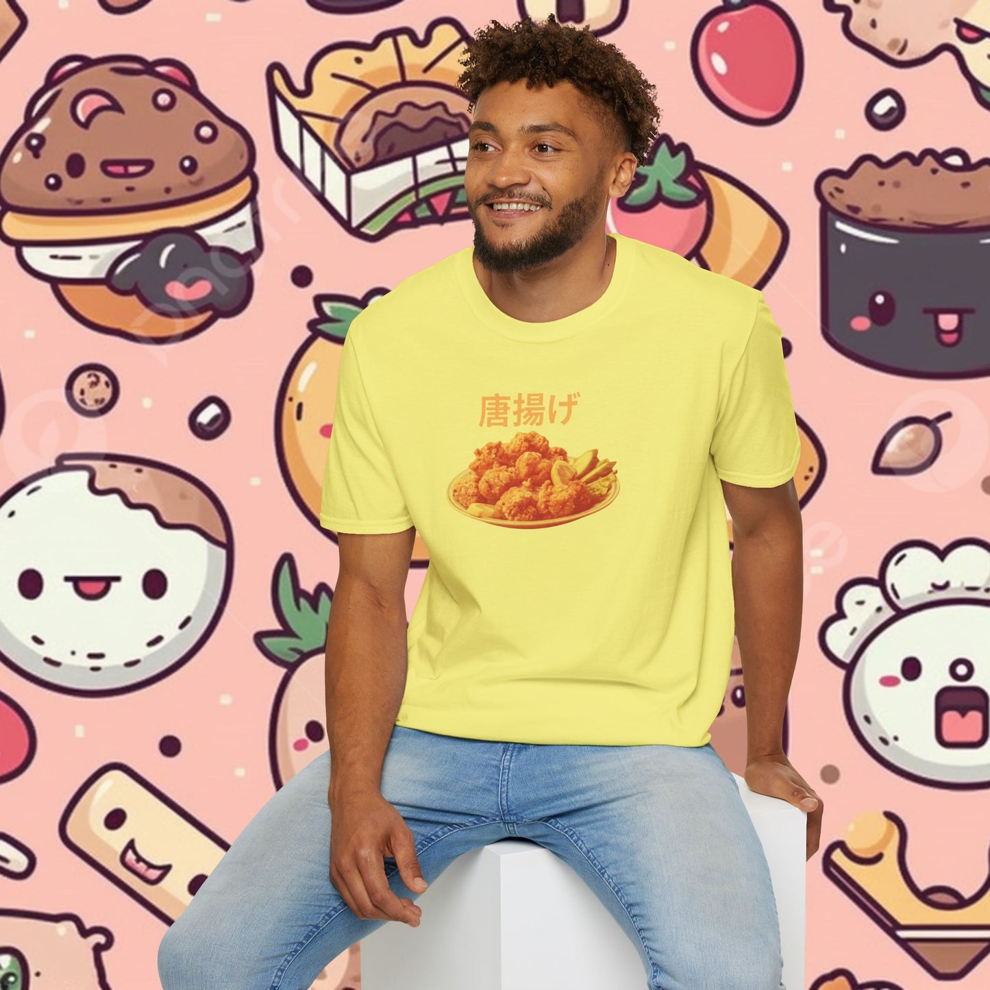 Karaage!! - Softstyle T-shirt