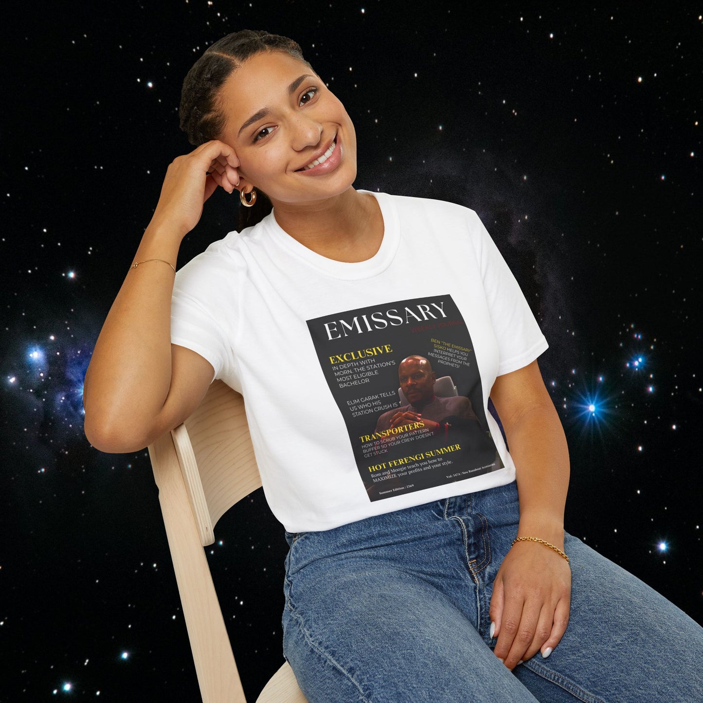 Emissary Weekly (Deep Space 9 Magazine Cover) Softstyle T-shirt