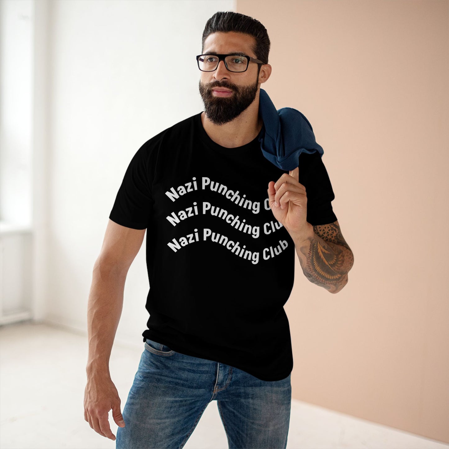 Wavy N.P.C Staple Tee