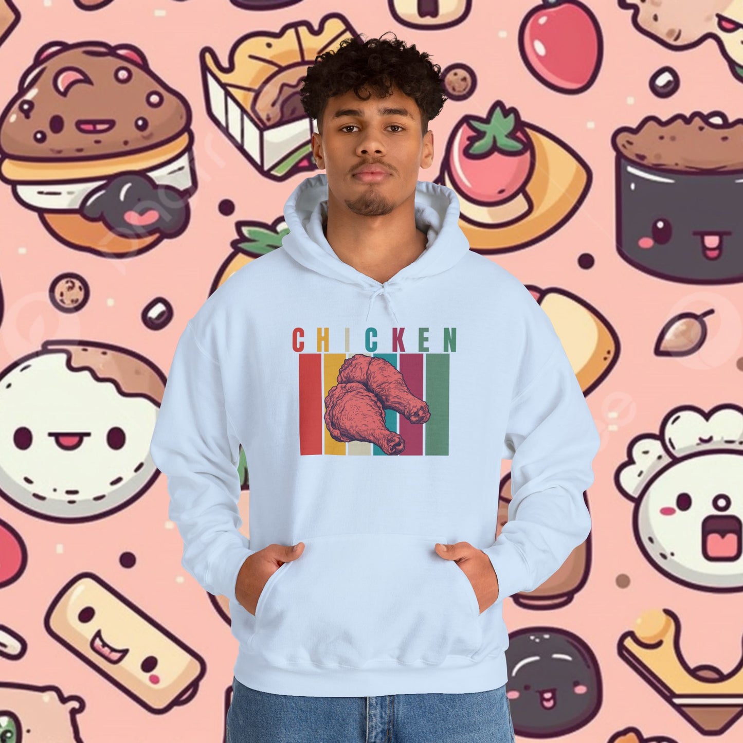 Chicken! Relaxed Fit Hoodie