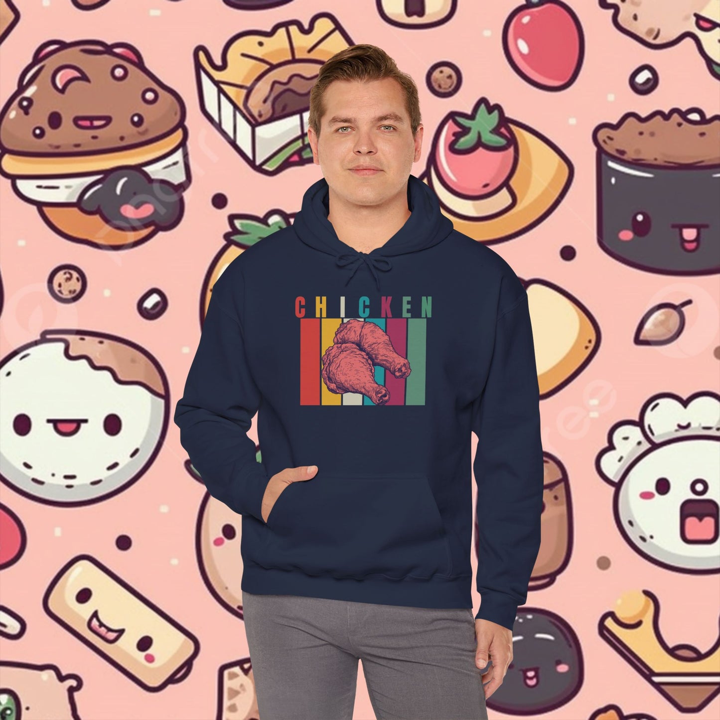 Chicken! Relaxed Fit Hoodie