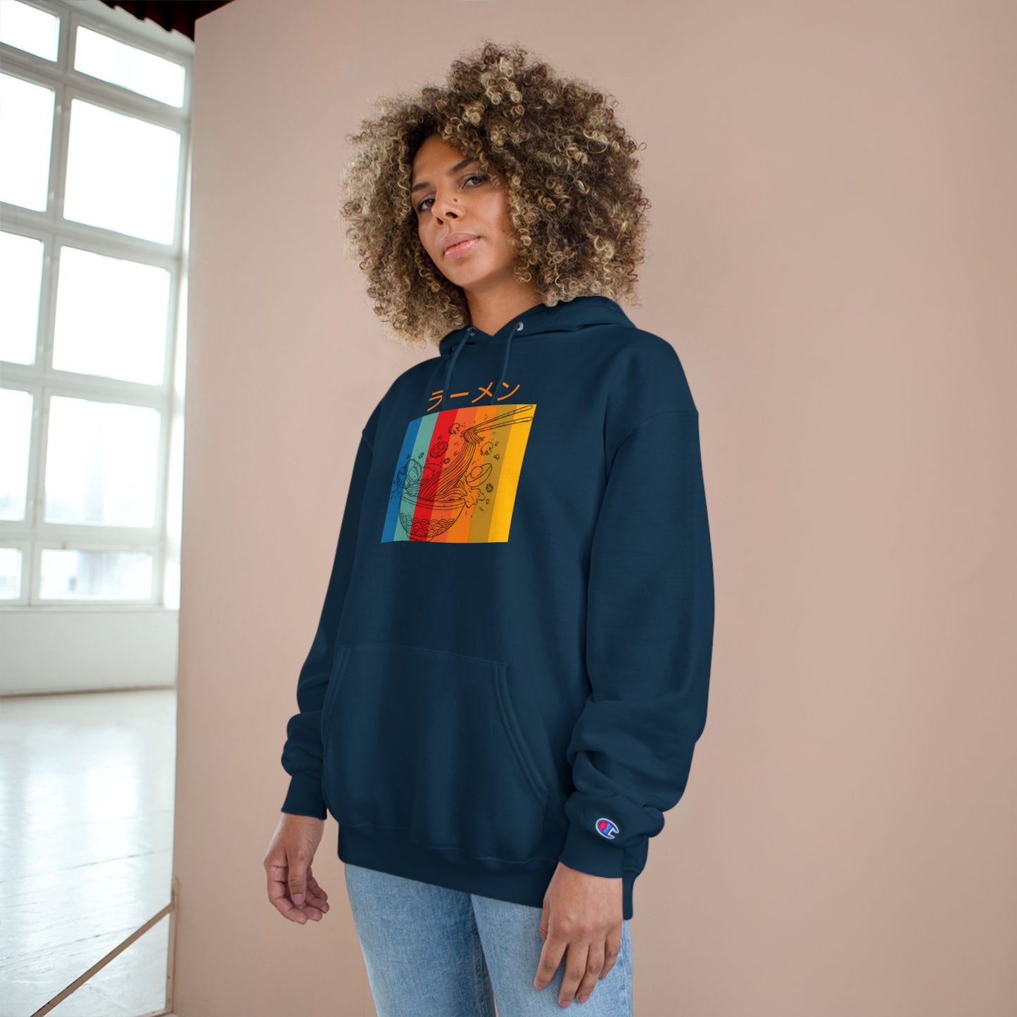 Ramen!! Medium-Heavy Champion Hoodie