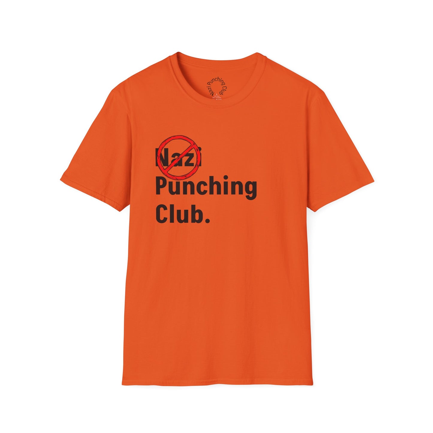N.P.C Circle Backslash Softstyle T-shirt