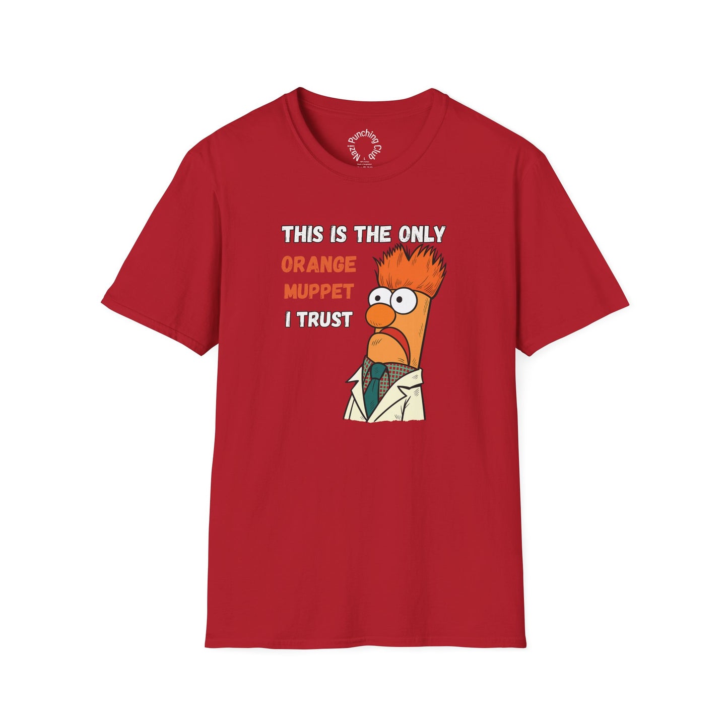 Orange Muppet Softstyle T-shirt