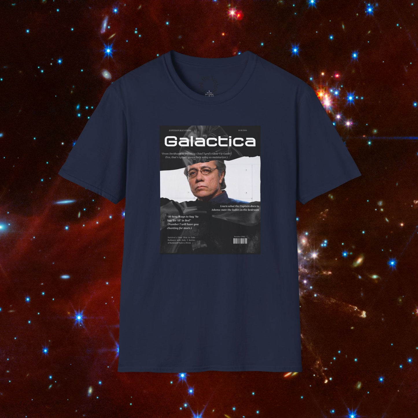 Galactica Magazine Softstyle T-shirt