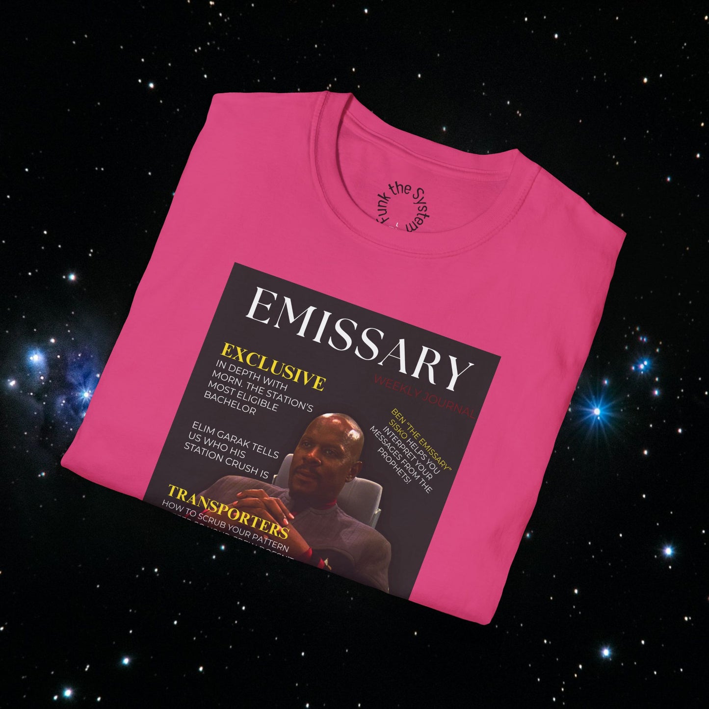 Emissary Weekly (Deep Space 9 Magazine Cover) Softstyle T-shirt