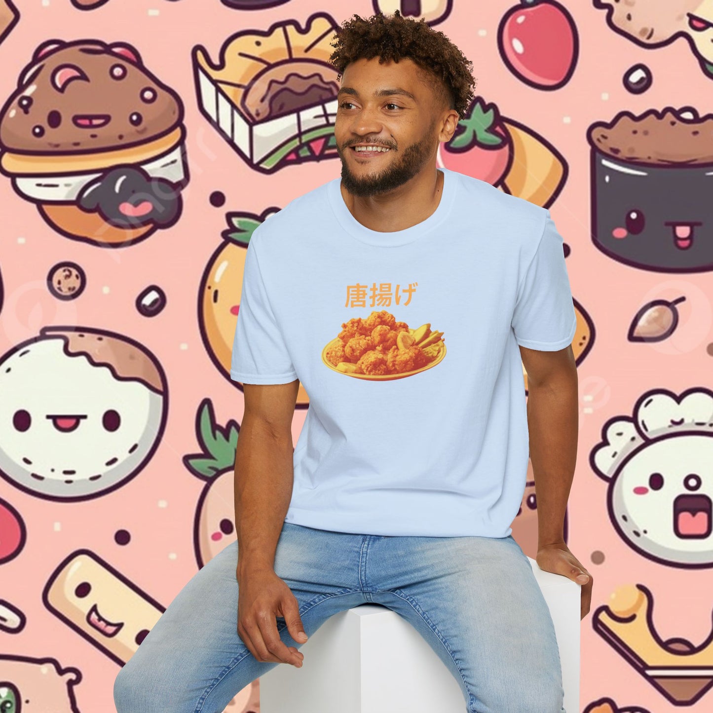 Karaage!! - Softstyle T-shirt