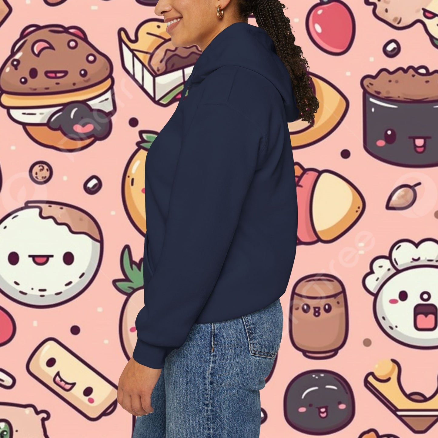 KARAAGE!!!! Relaxed Fit Hoodie