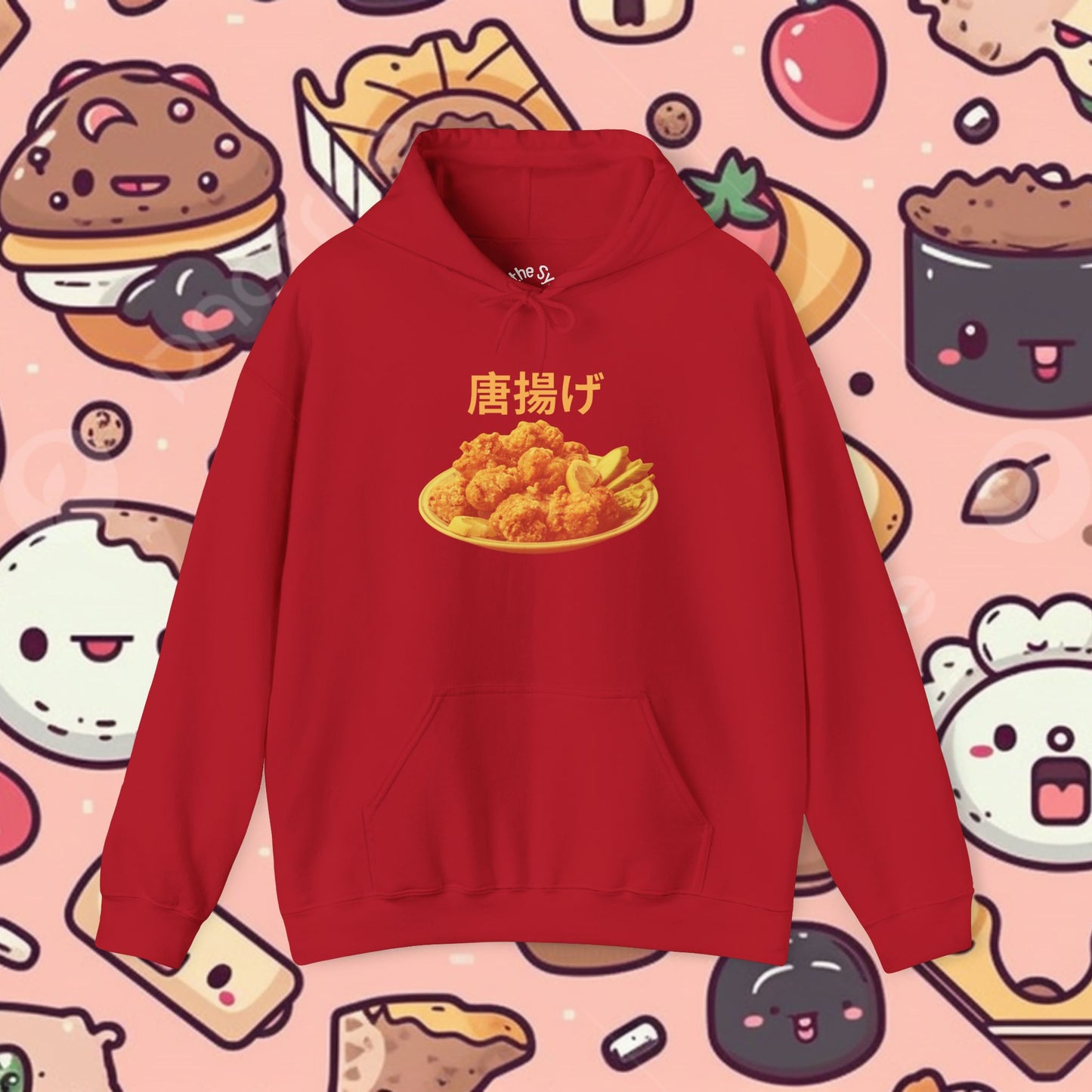 KARAAGE!!!! Relaxed Fit Hoodie