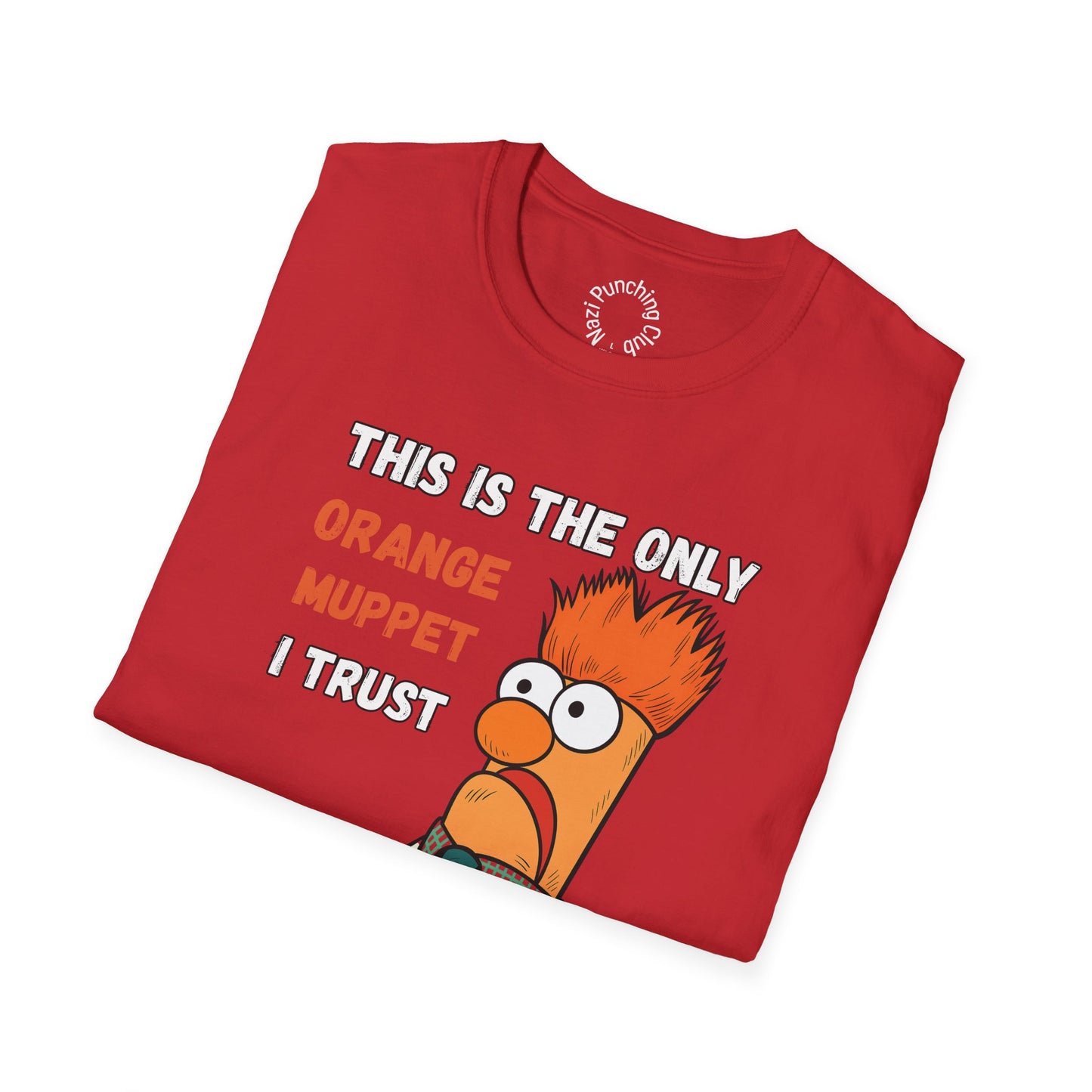 Orange Muppet Softstyle T-shirt