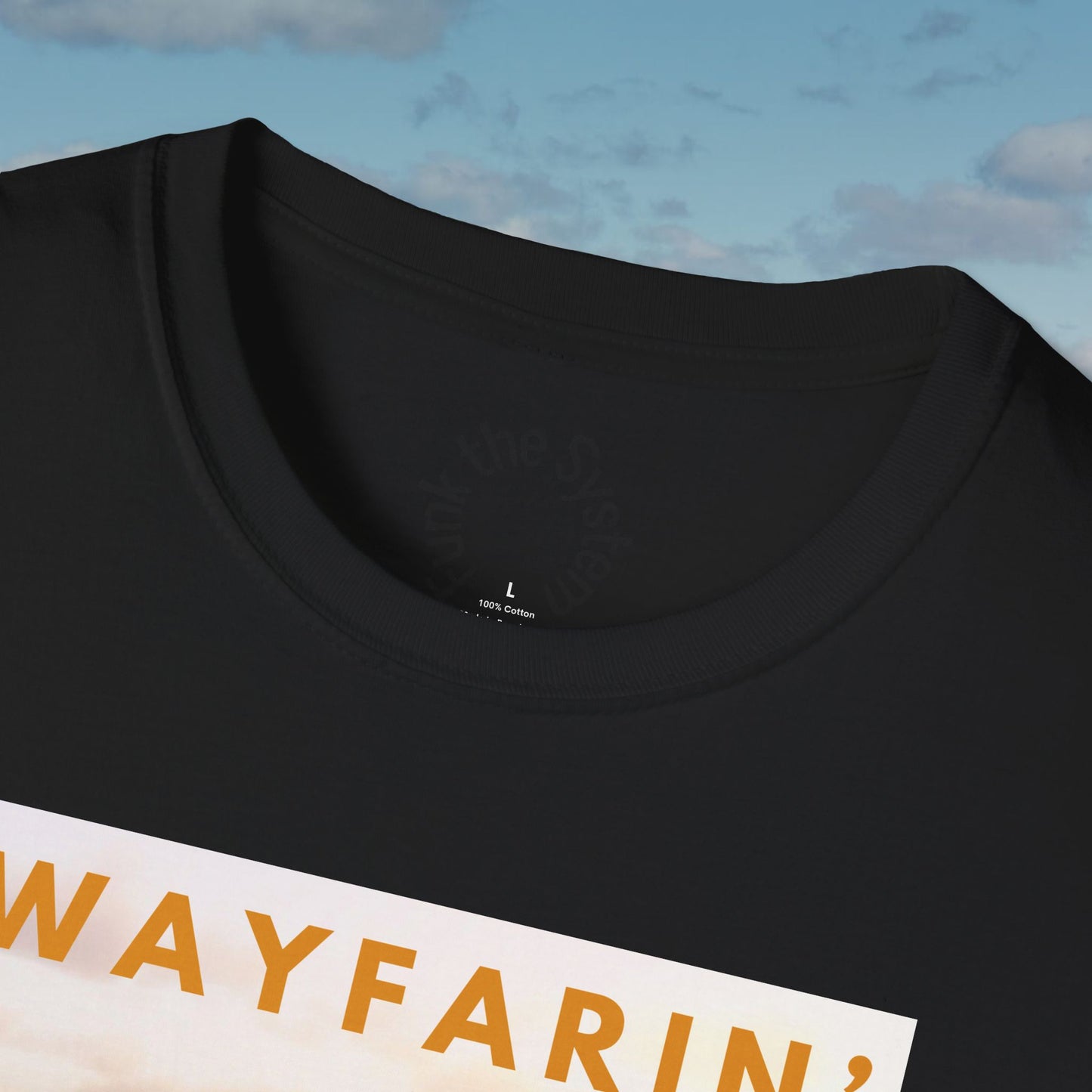Wayfarin' (RDR2 Magazine Cover) Softstyle T-shirt