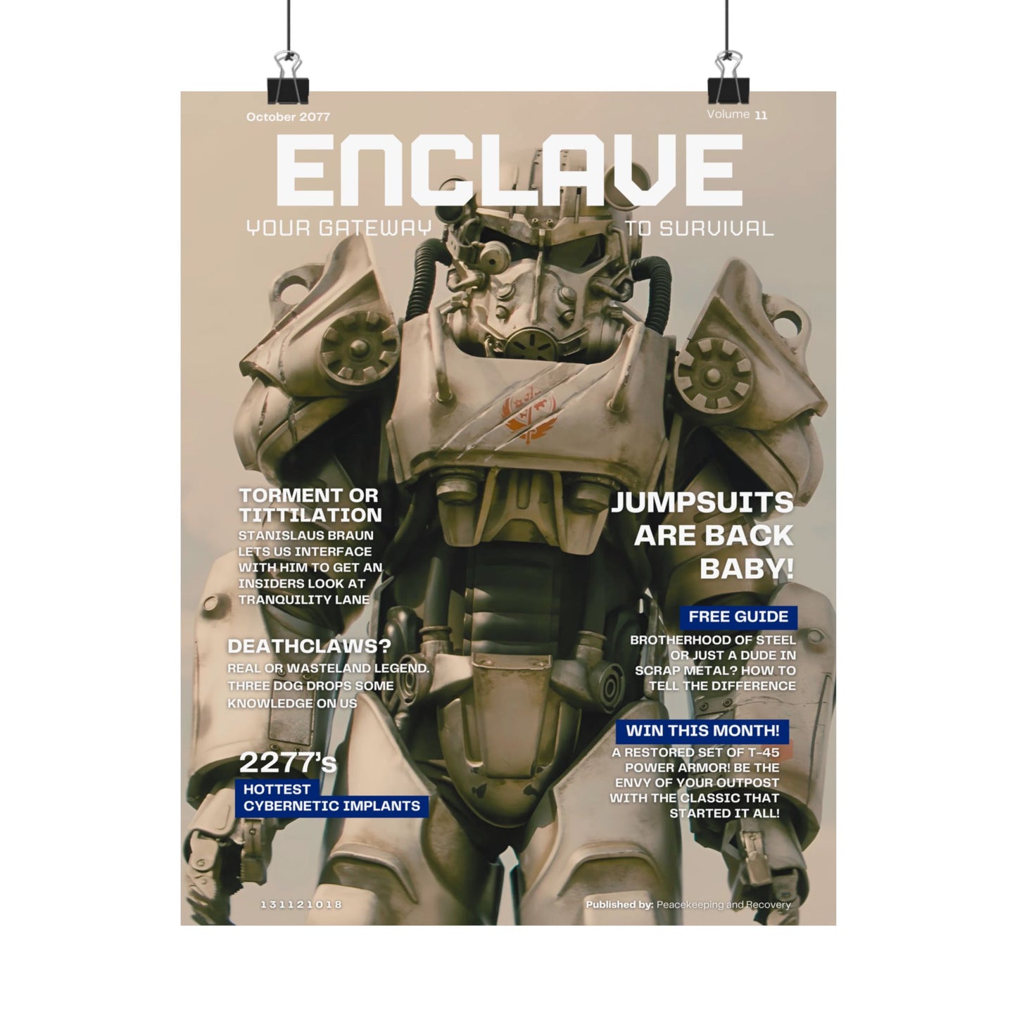 Enclave (Fallout Magazine Cover)