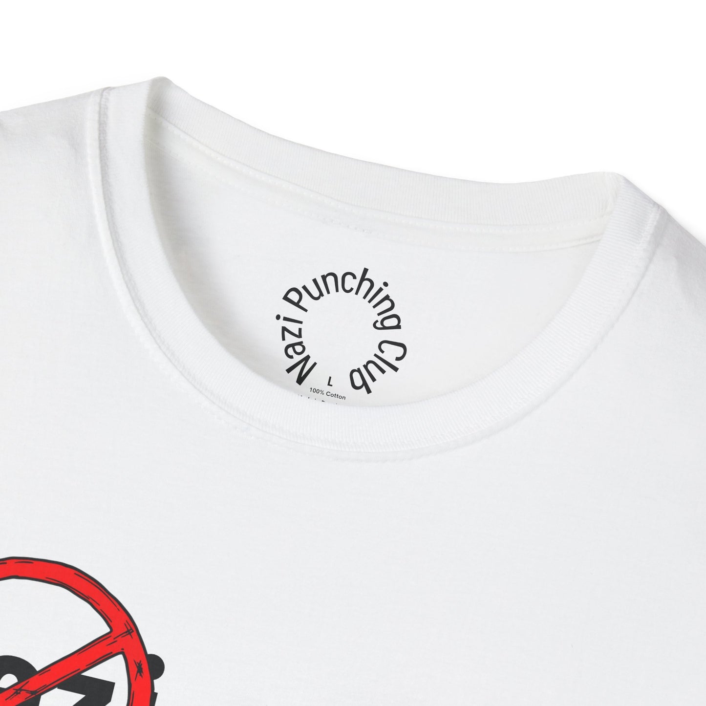 N.P.C Circle Backslash Softstyle T-shirt