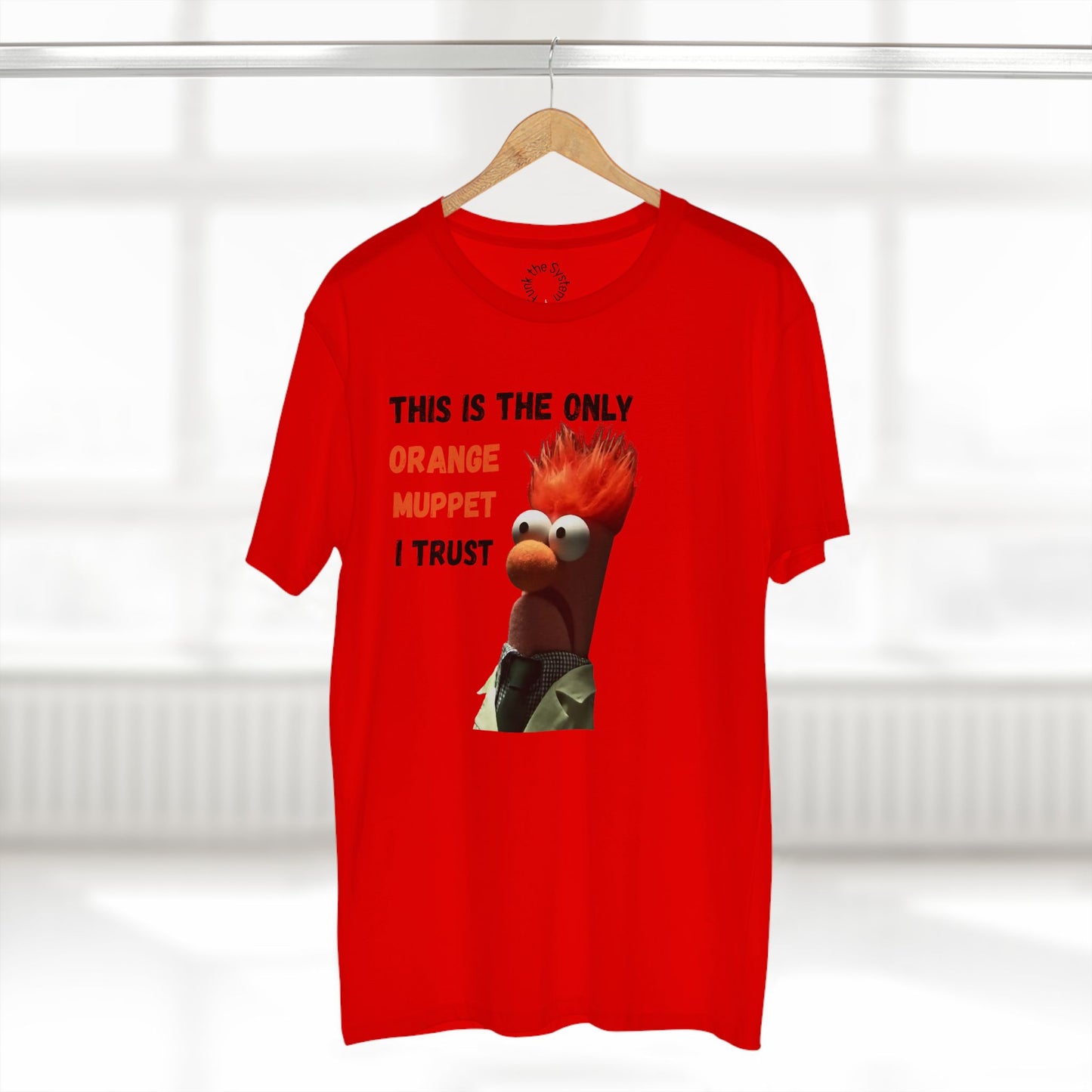 Orange Muppet Staple Tee