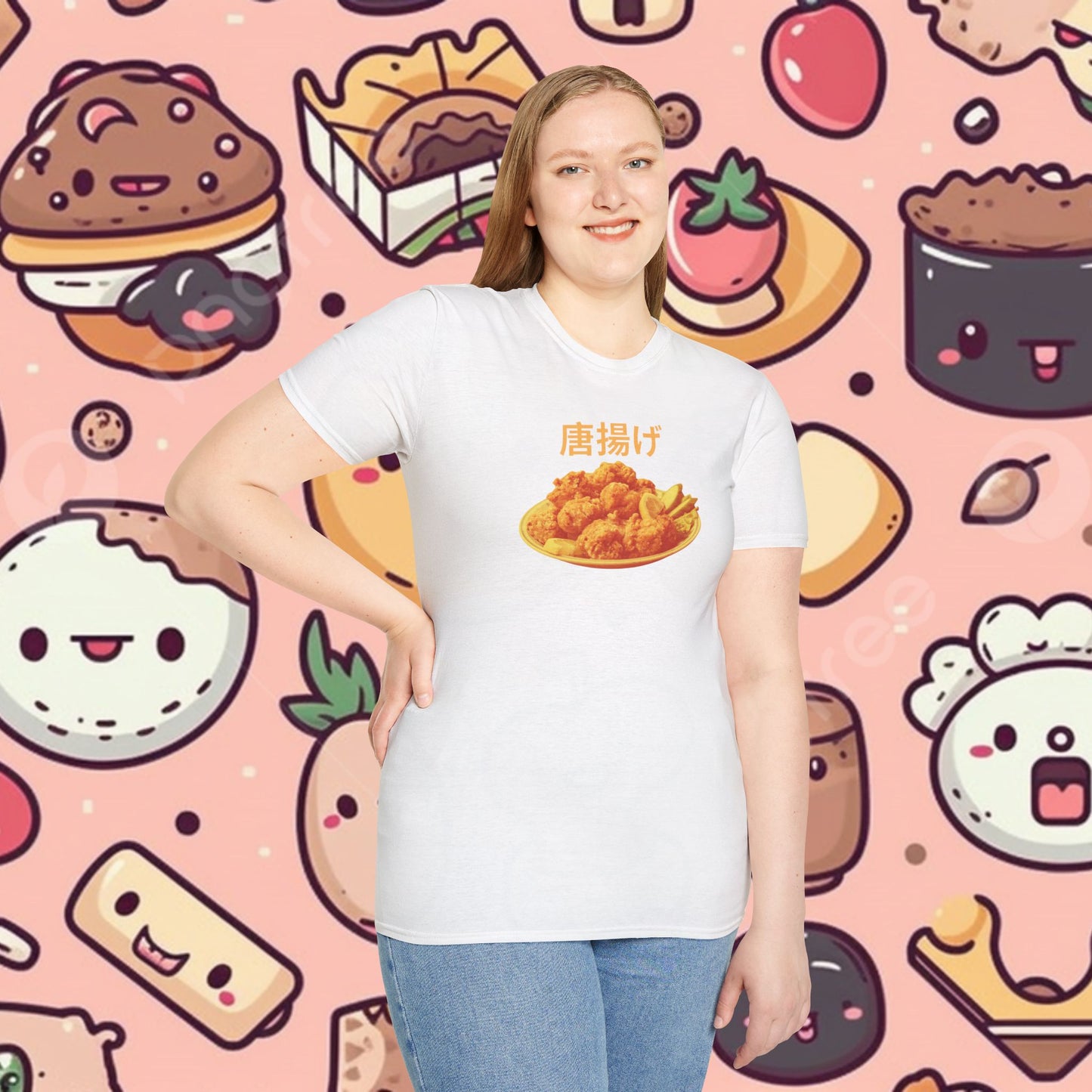 Karaage!! - Softstyle T-shirt