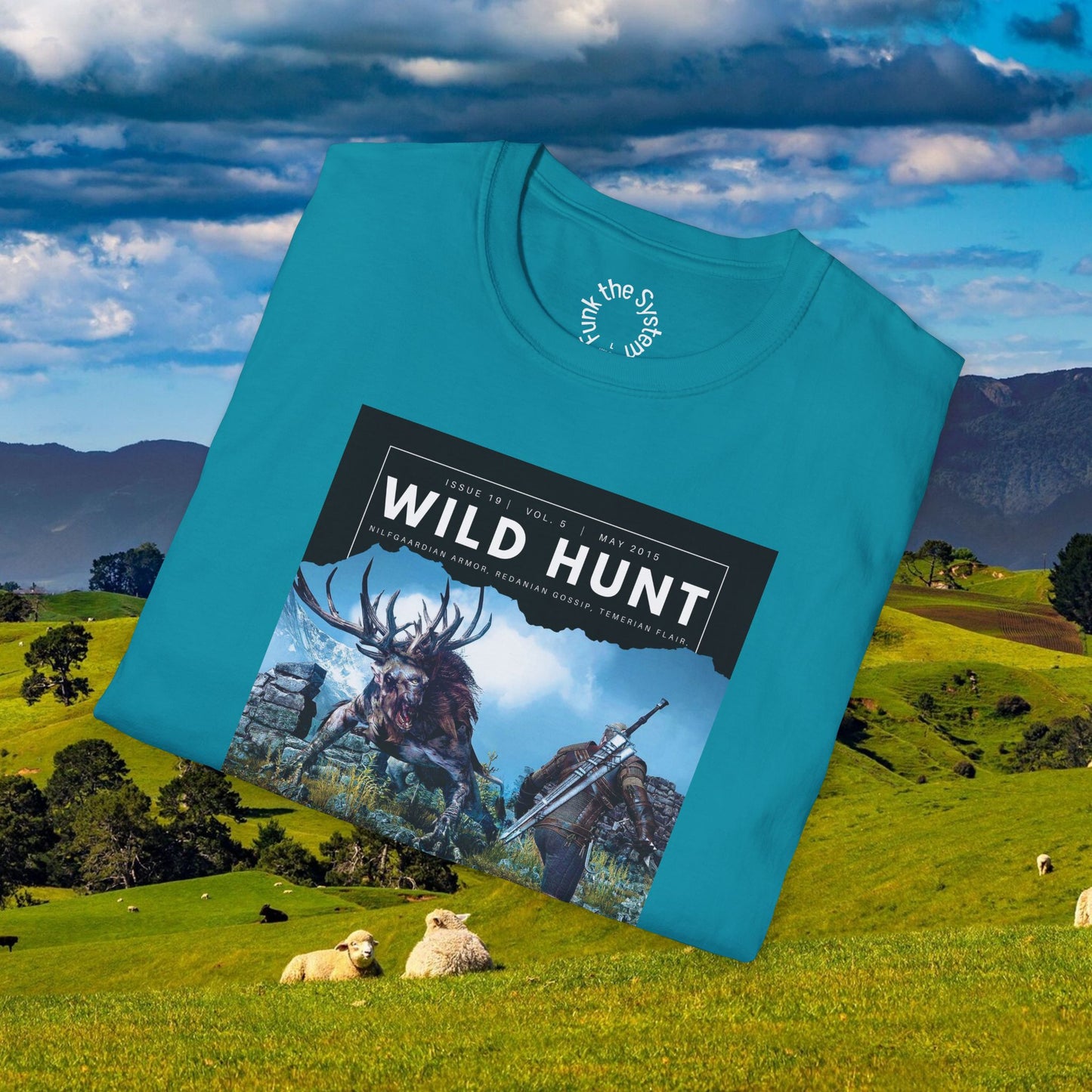 Wild Hunt (Witcher Magazine Cover) Softstyle T-shirt