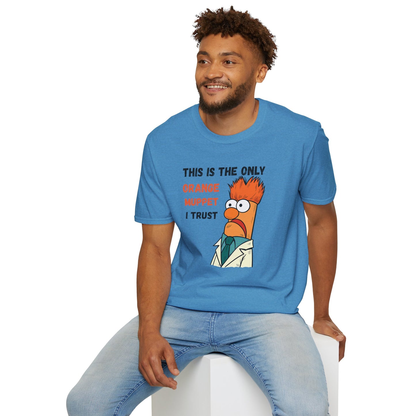 Orange Muppet Softstyle T-shirt