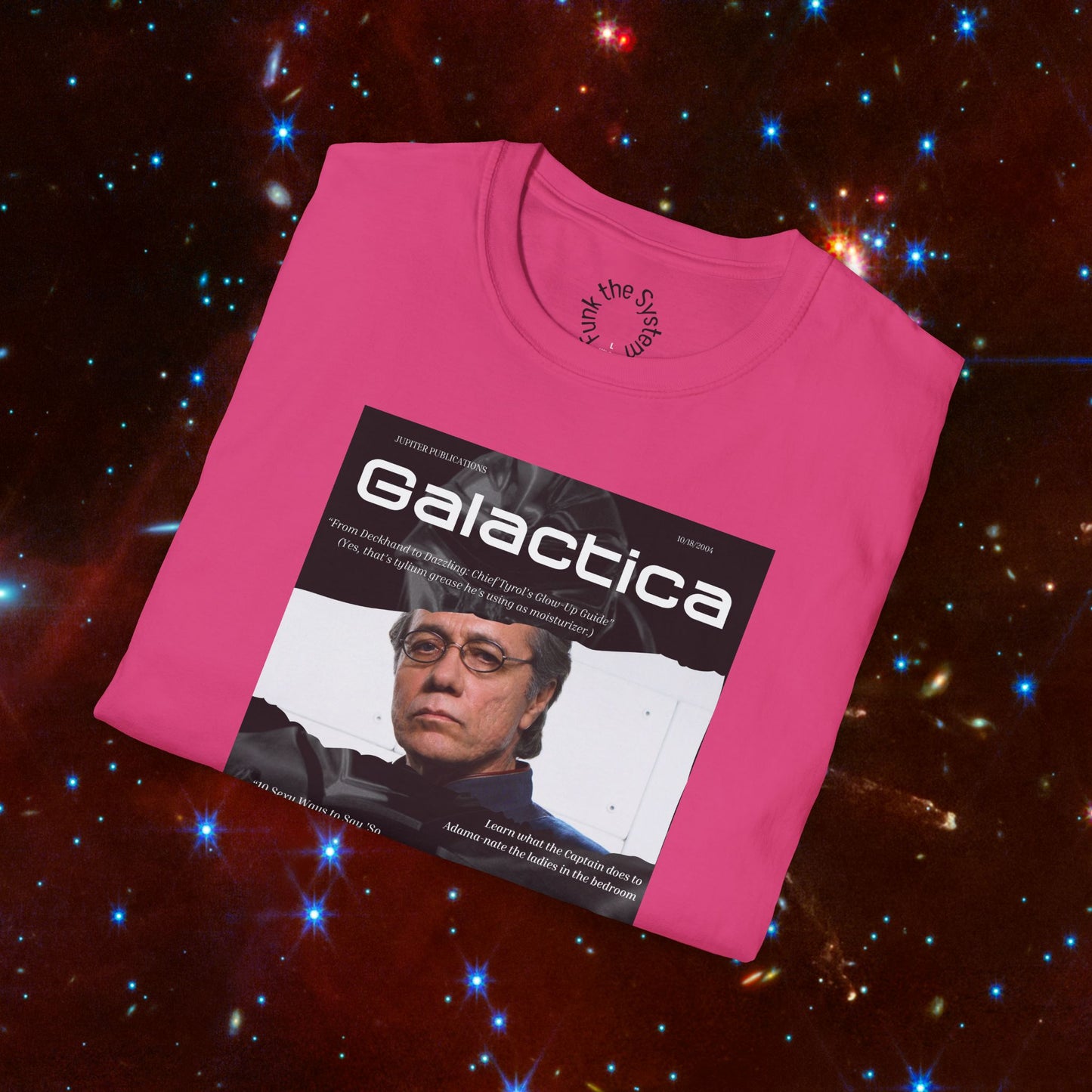 Galactica Magazine Softstyle T-shirt