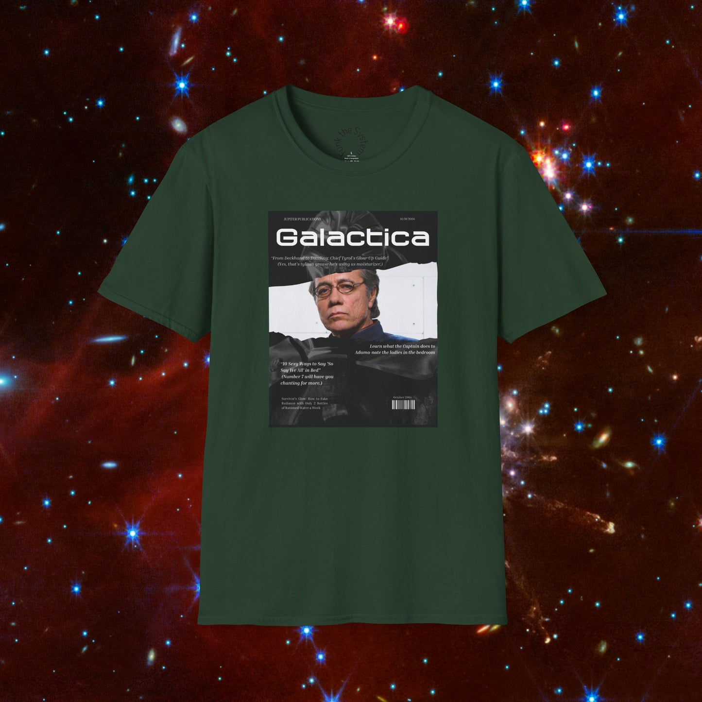 Galactica Magazine Softstyle T-shirt