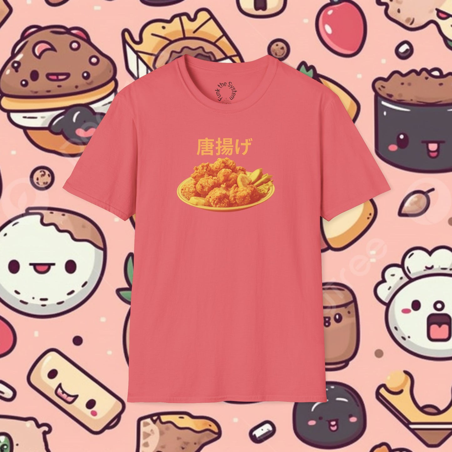 Karaage!! - Softstyle T-shirt