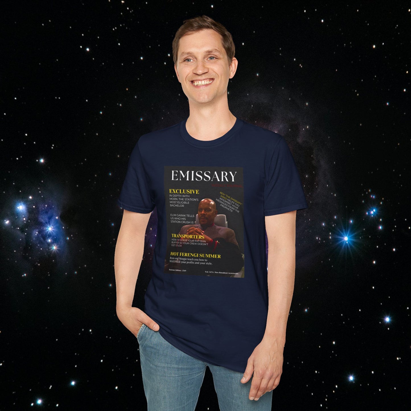 Emissary Weekly (Deep Space 9 Magazine Cover) Softstyle T-shirt