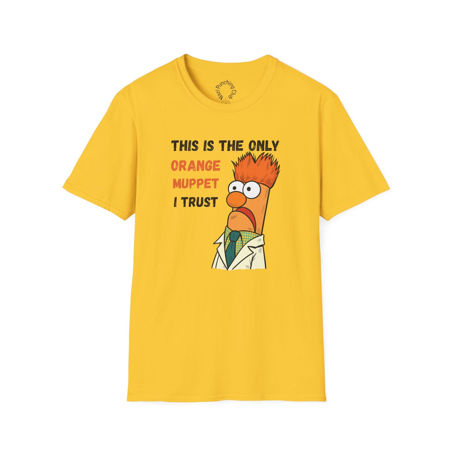 Orange Muppet Softstyle T-shirt