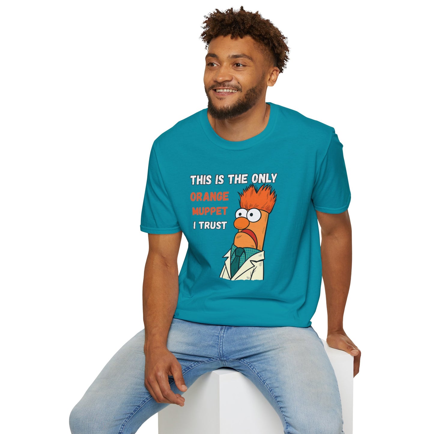 Orange Muppet Softstyle T-shirt