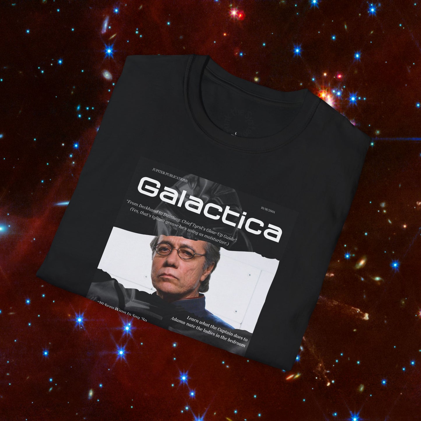 Galactica Magazine Softstyle T-shirt