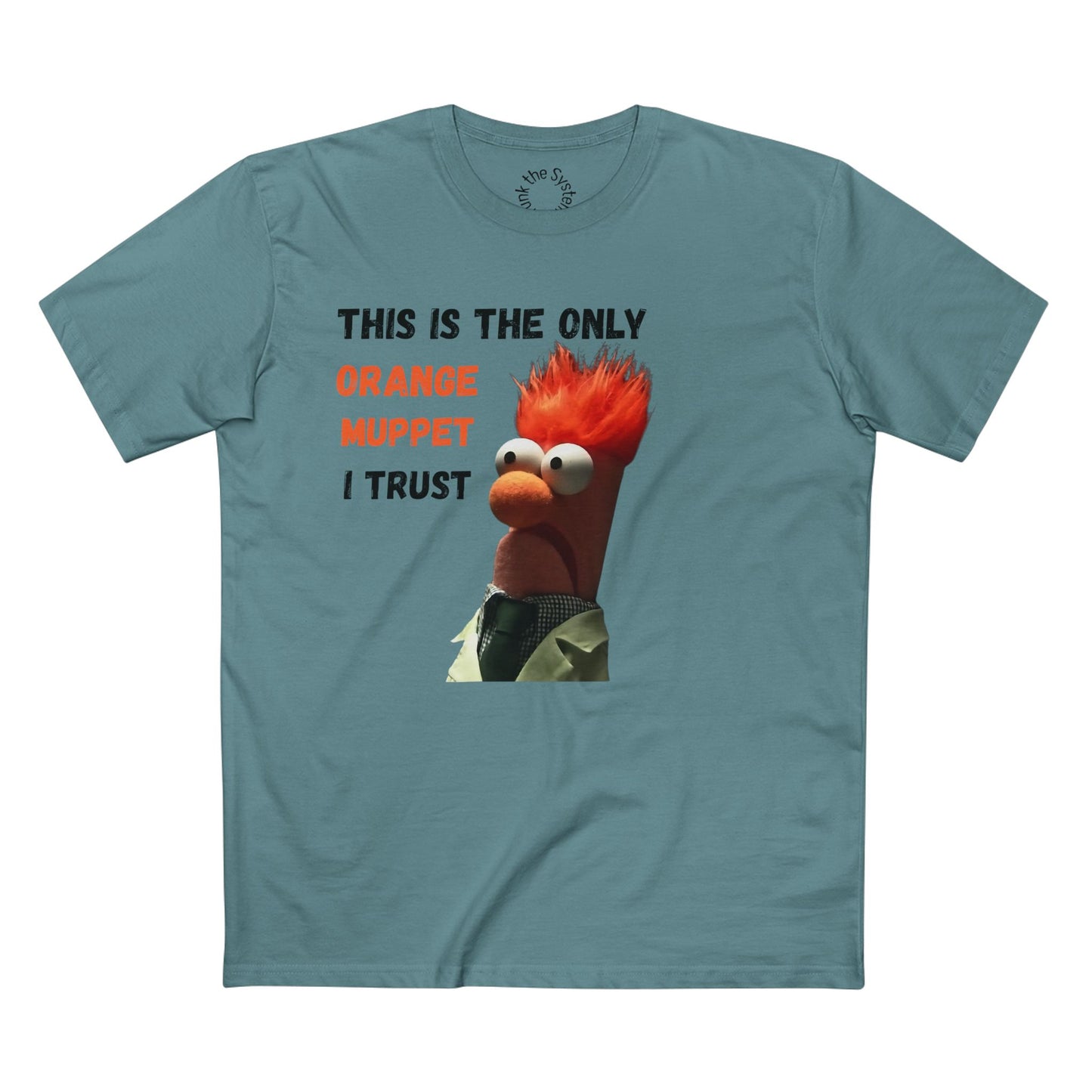 Orange Muppet Staple Tee