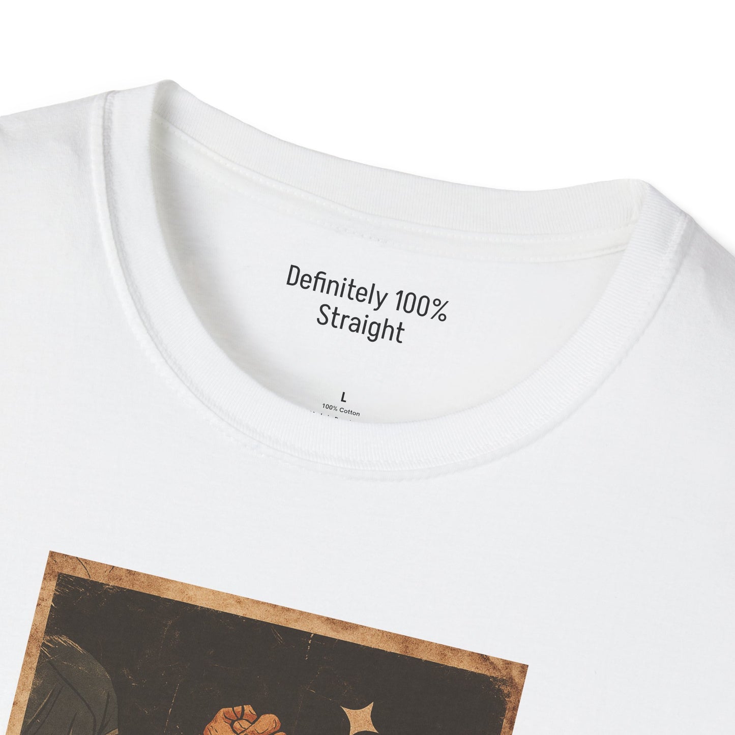 Straight Man Hand-Holding Championship Unisex T-Shirt