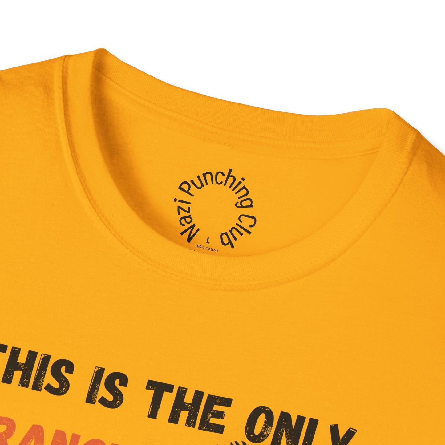 Orange Muppet Softstyle T-shirt