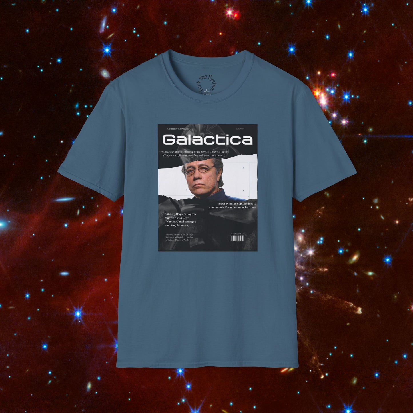 Galactica Magazine Softstyle T-shirt