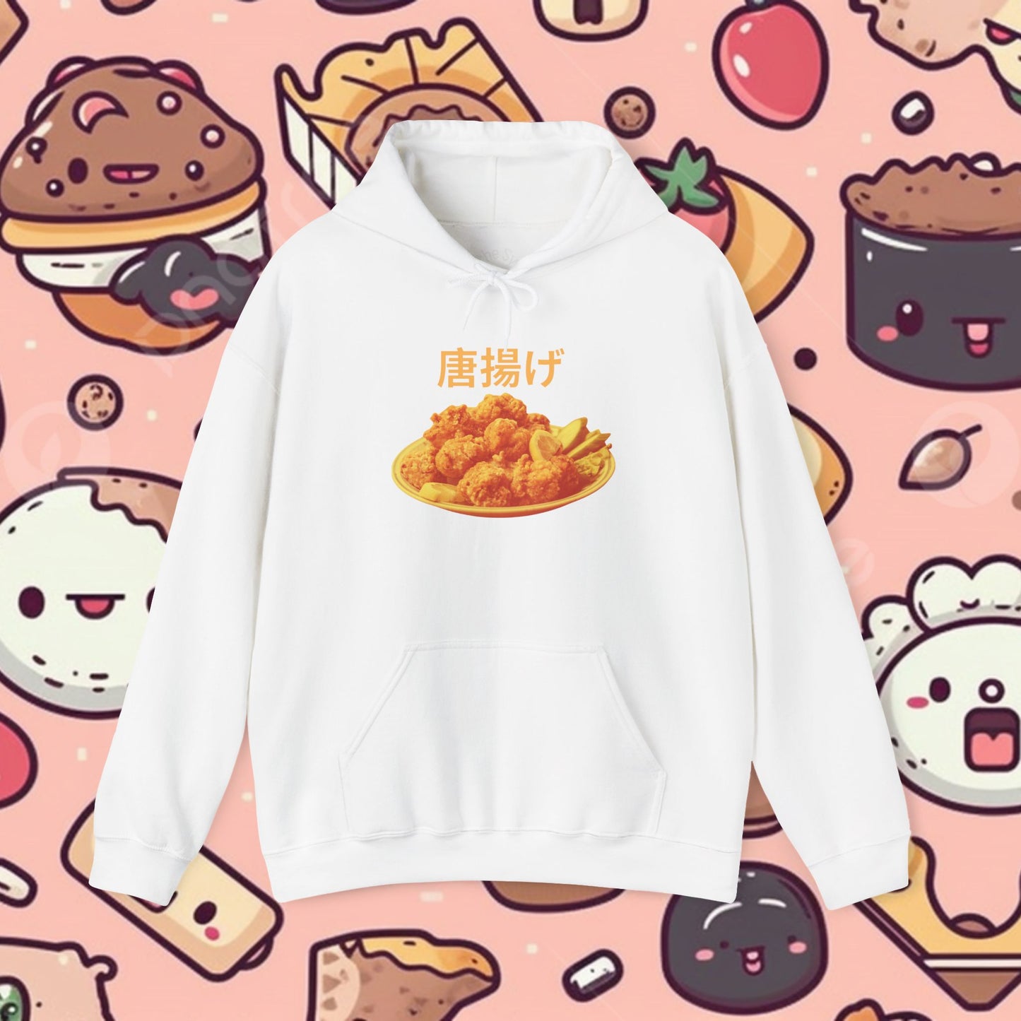 KARAAGE!!!! Relaxed Fit Hoodie