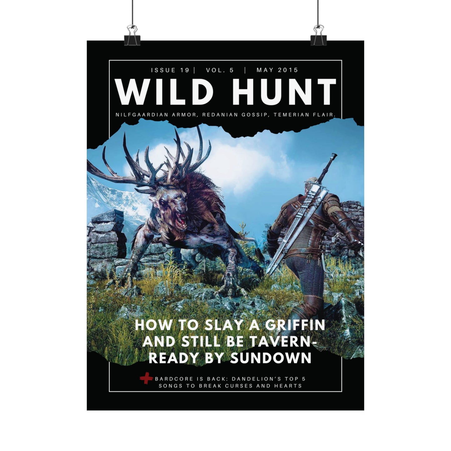 Wild Hunt (Witcher Magazine Cover)