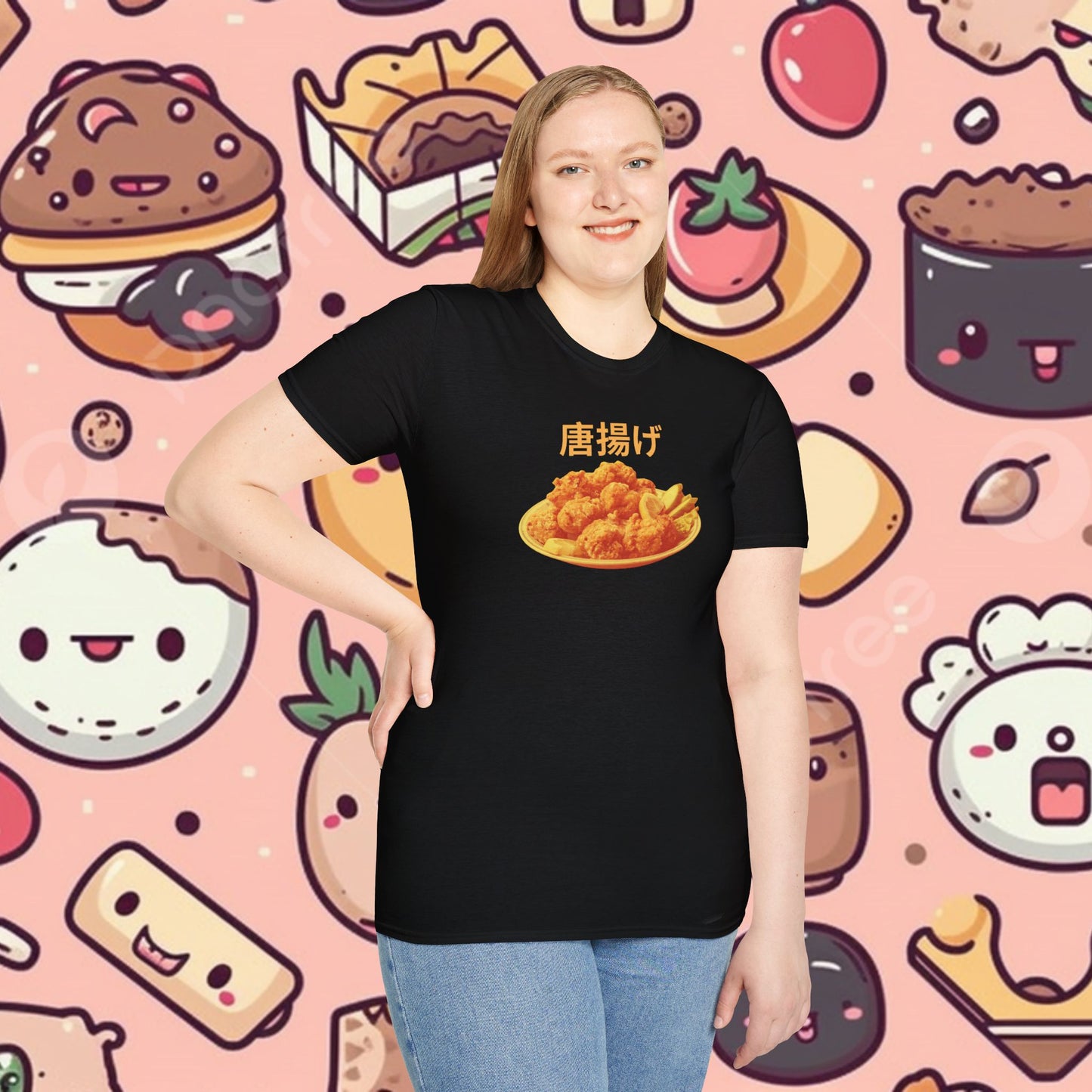 Karaage!! - Softstyle T-shirt
