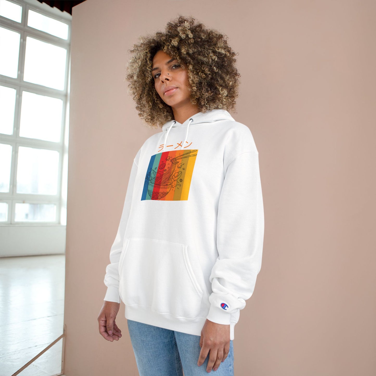 Ramen!! Medium-Heavy Champion Hoodie