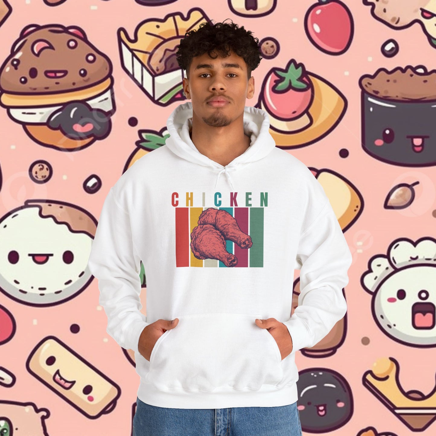 Chicken! Relaxed Fit Hoodie