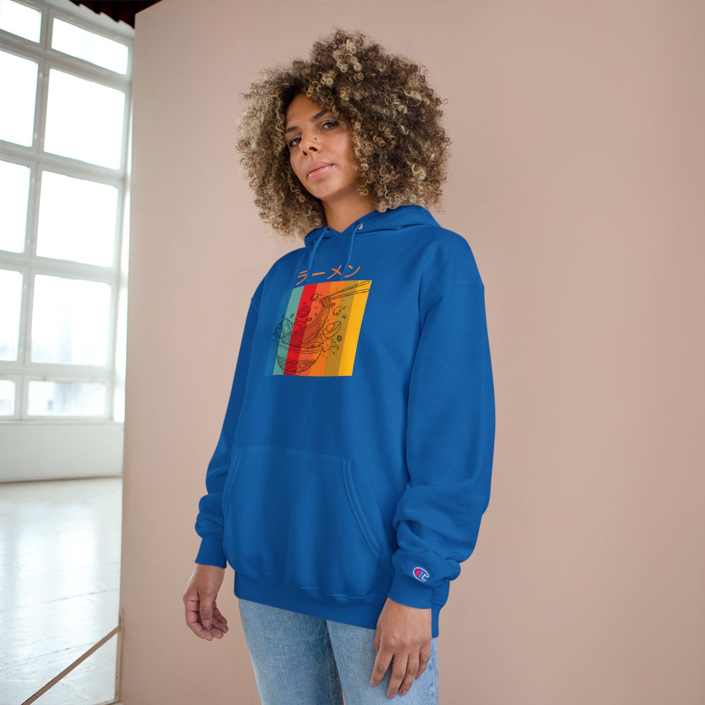Ramen!! Medium-Heavy Champion Hoodie
