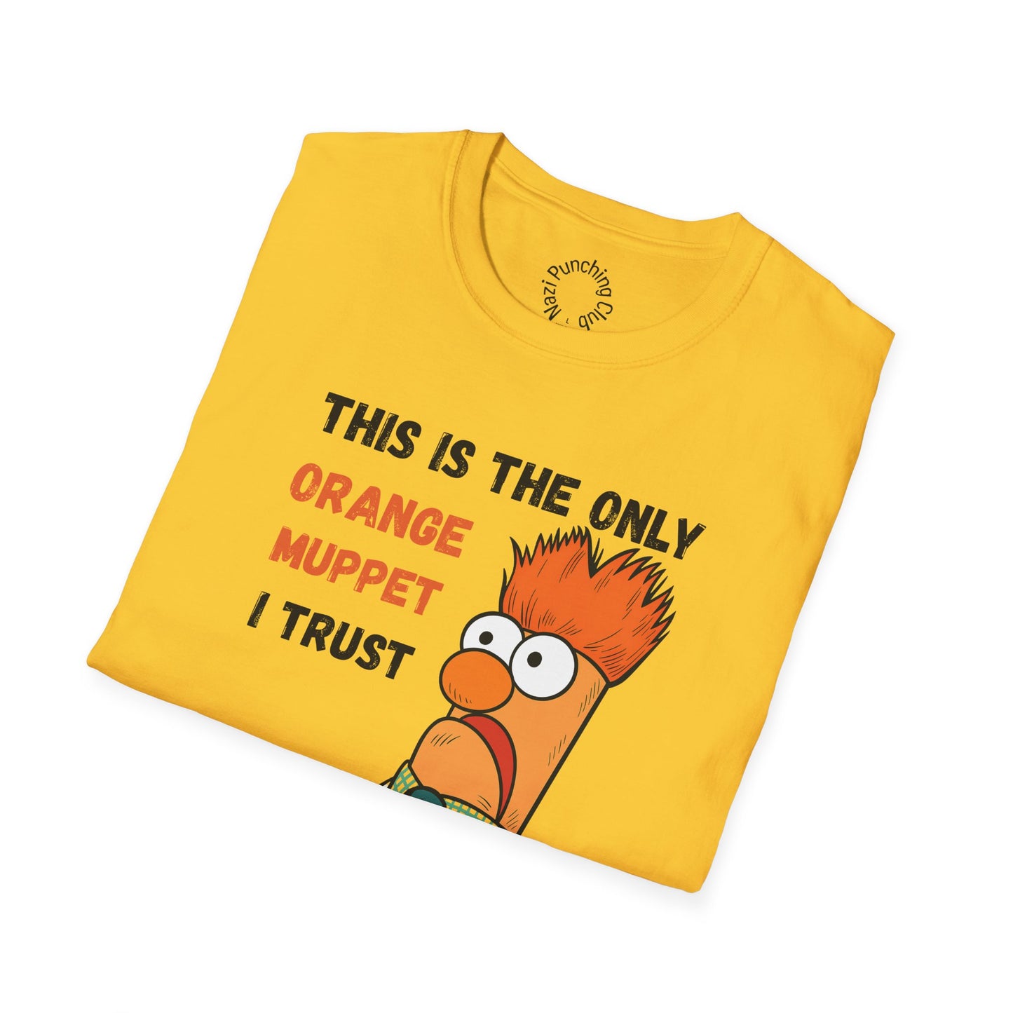 Orange Muppet Softstyle T-shirt