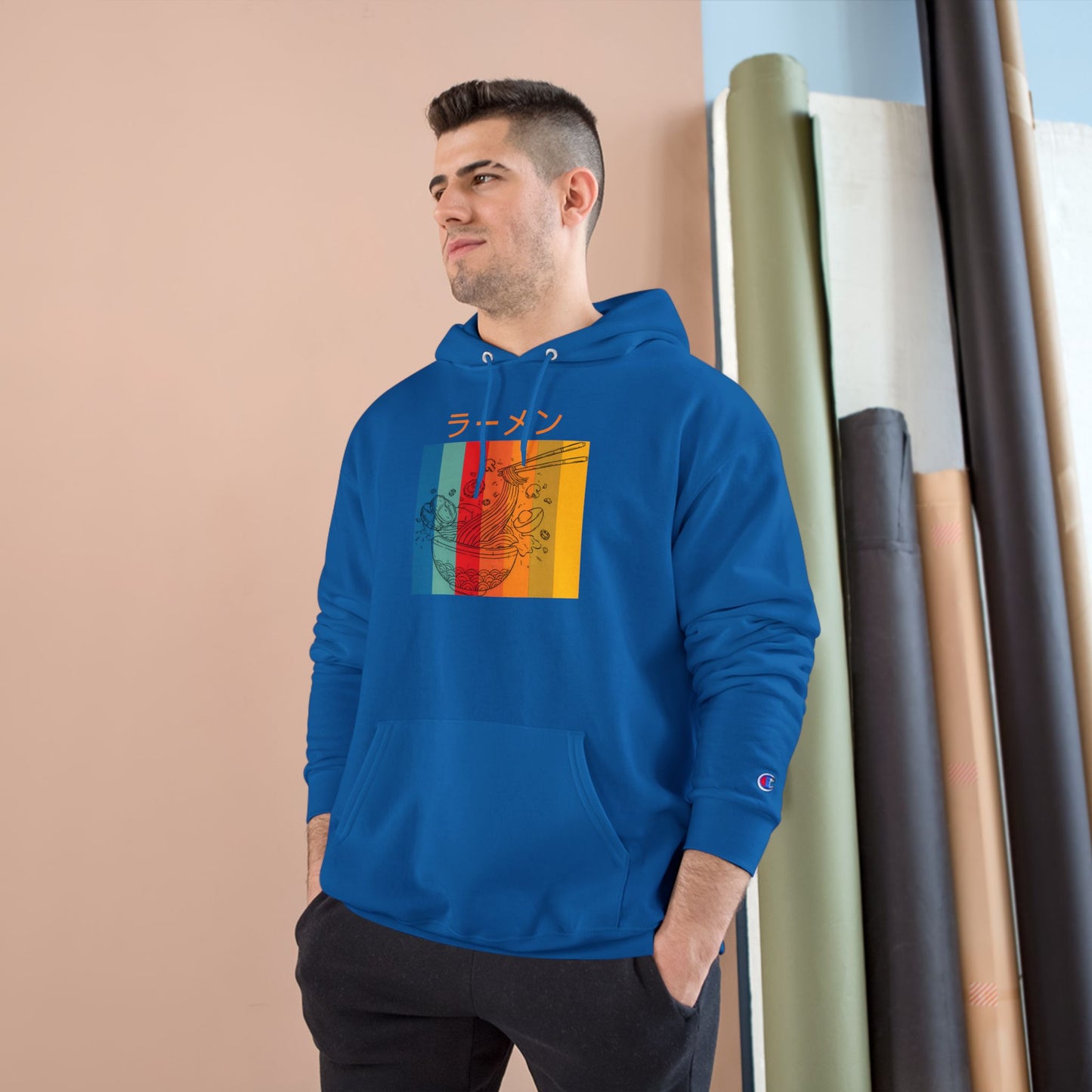 Ramen!! Medium-Heavy Champion Hoodie