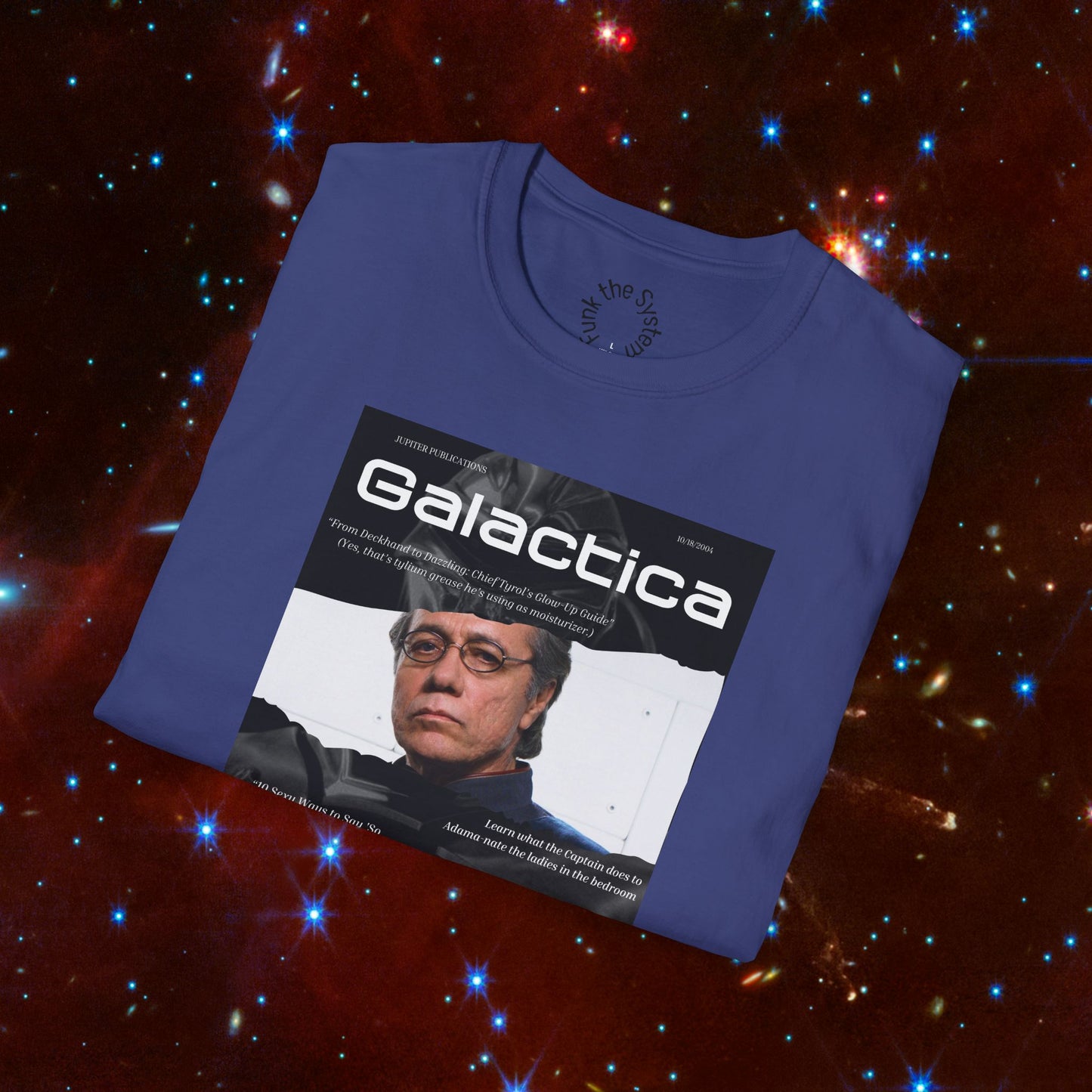 Galactica Magazine Softstyle T-shirt