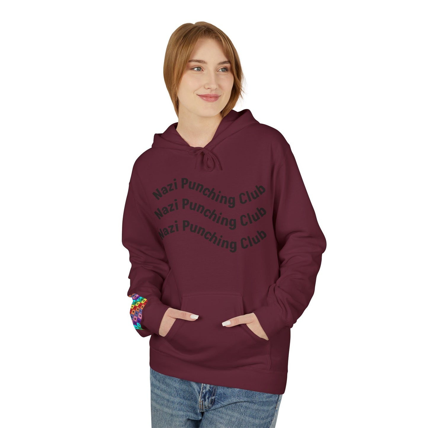 Wavy N.P.C Relaxed Fit Hoodie