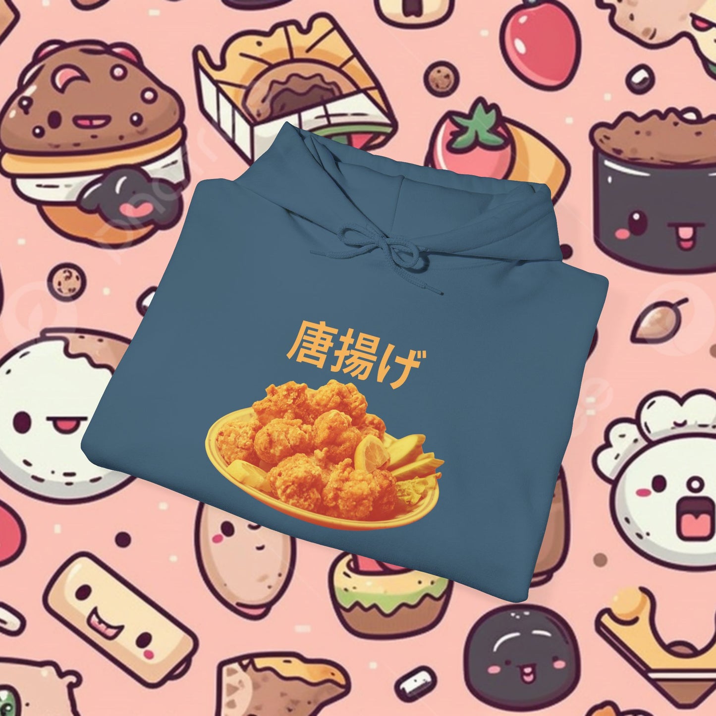 KARAAGE!!!! Relaxed Fit Hoodie