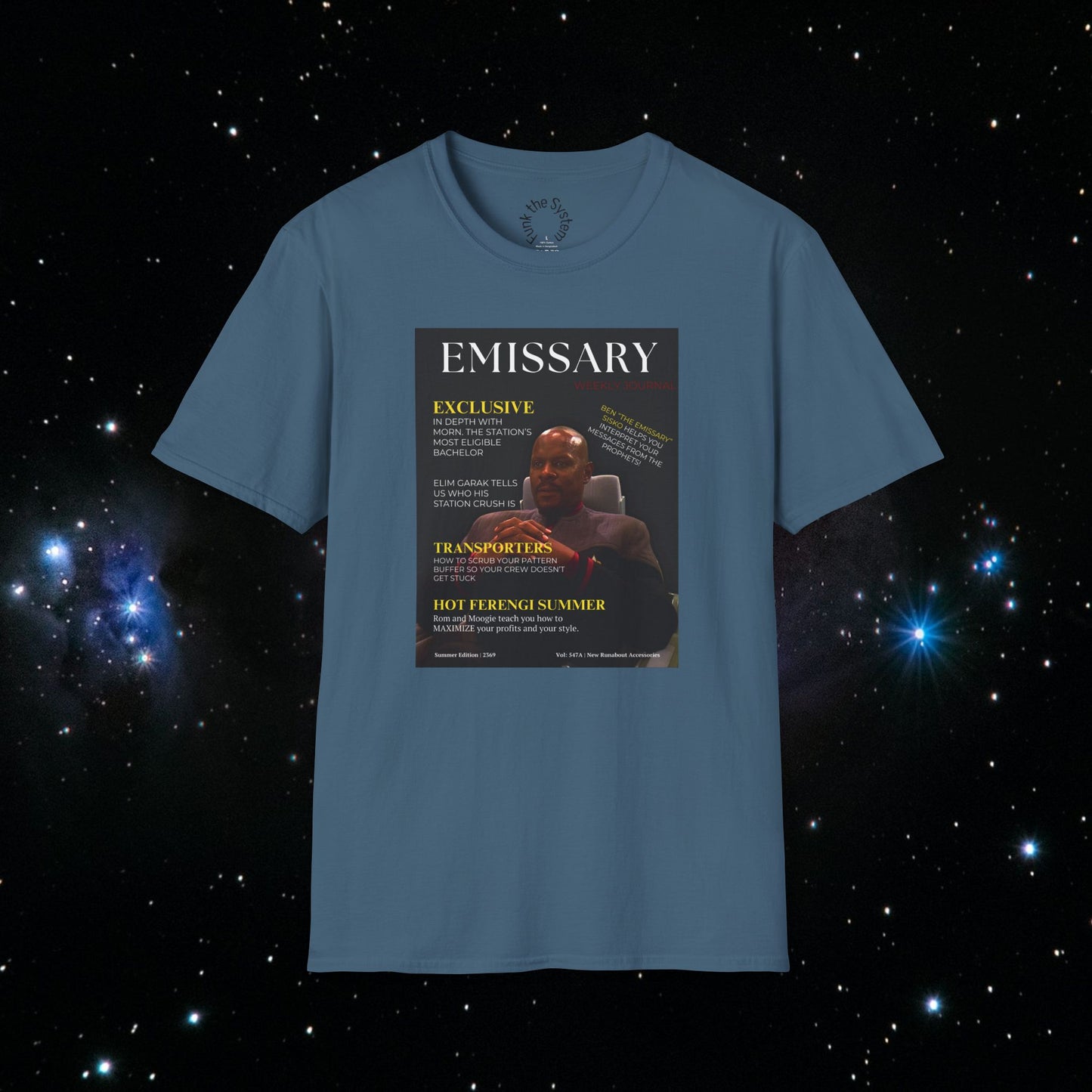 Emissary Weekly (Deep Space 9 Magazine Cover) Softstyle T-shirt