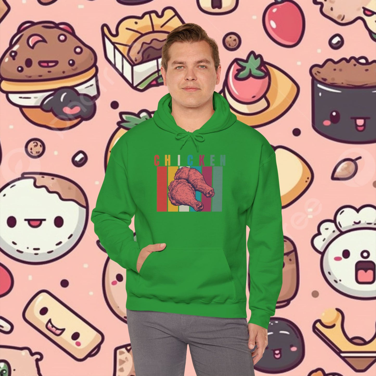 Chicken! Relaxed Fit Hoodie
