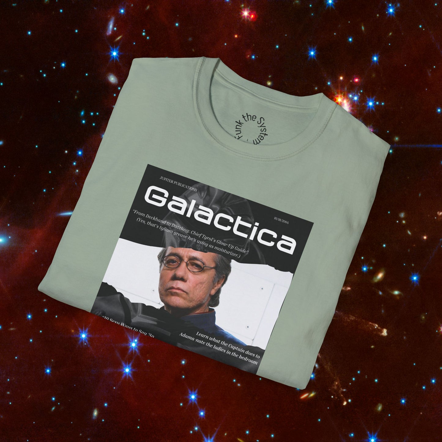 Galactica Magazine Softstyle T-shirt