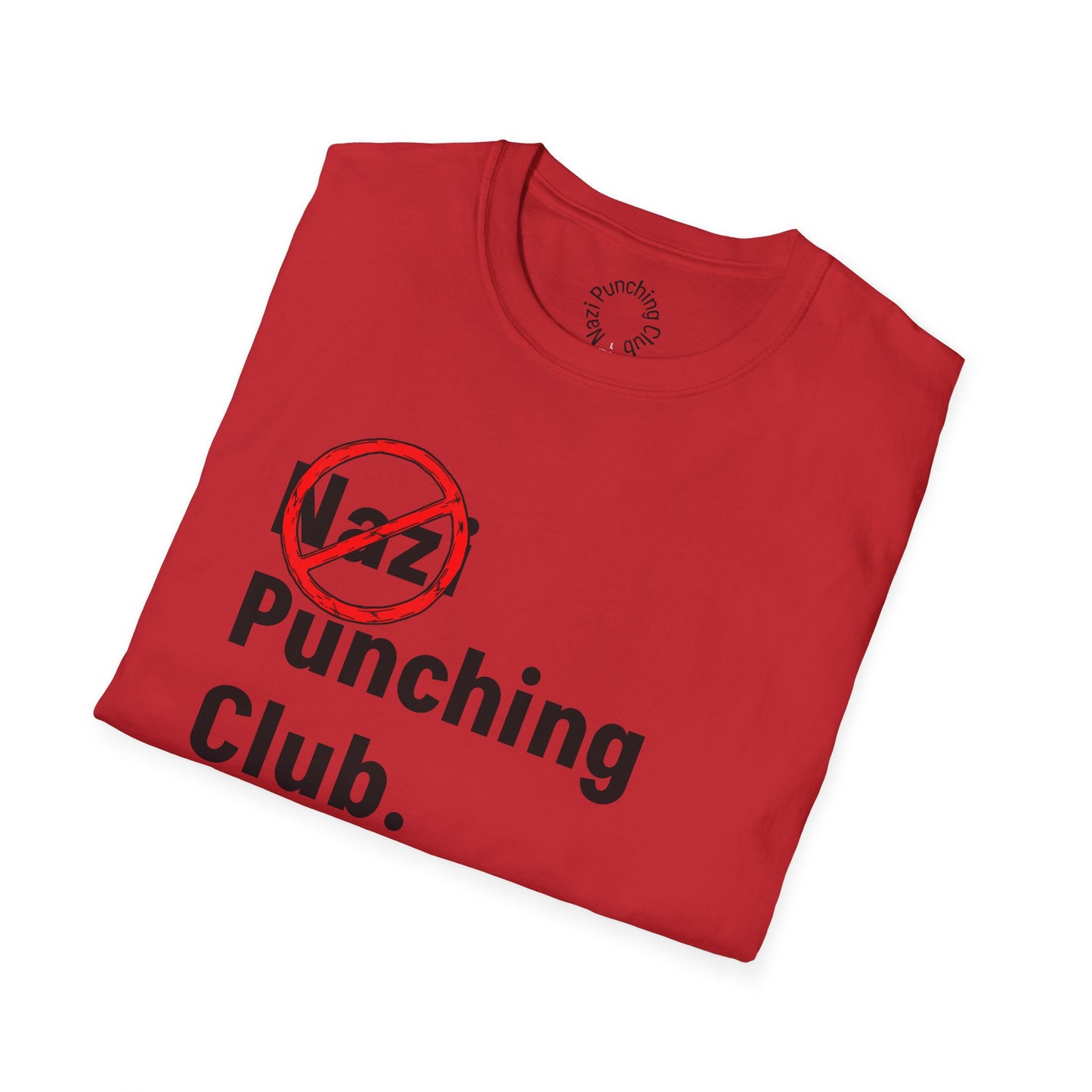 N.P.C Circle Backslash Softstyle T-shirt