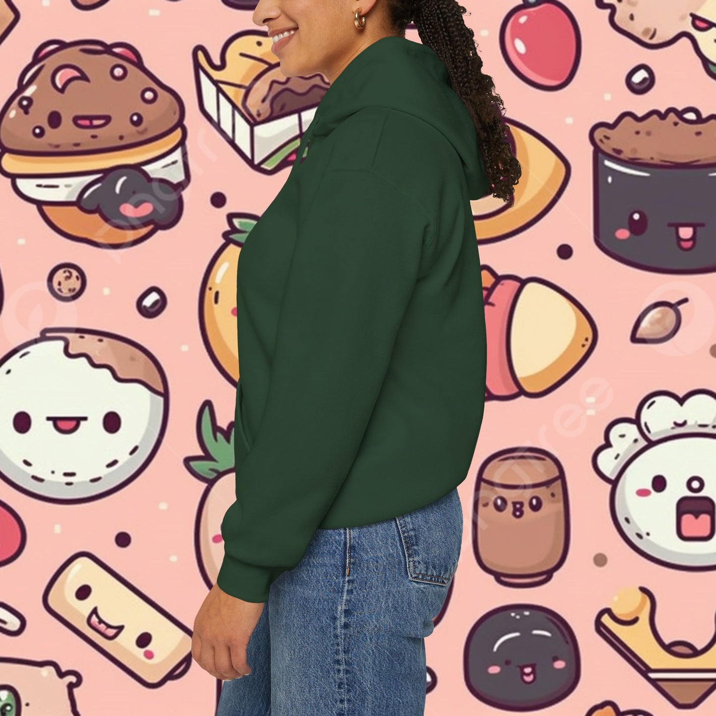 KARAAGE!!!! Relaxed Fit Hoodie