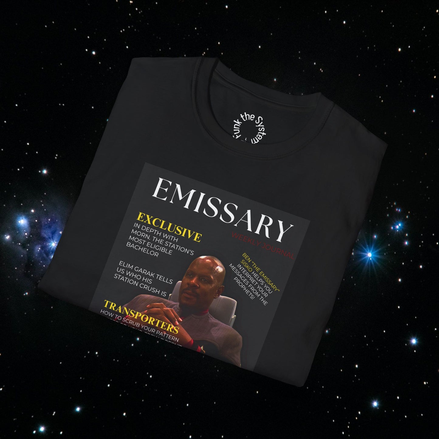 Emissary Weekly (Deep Space 9 Magazine Cover) Softstyle T-shirt